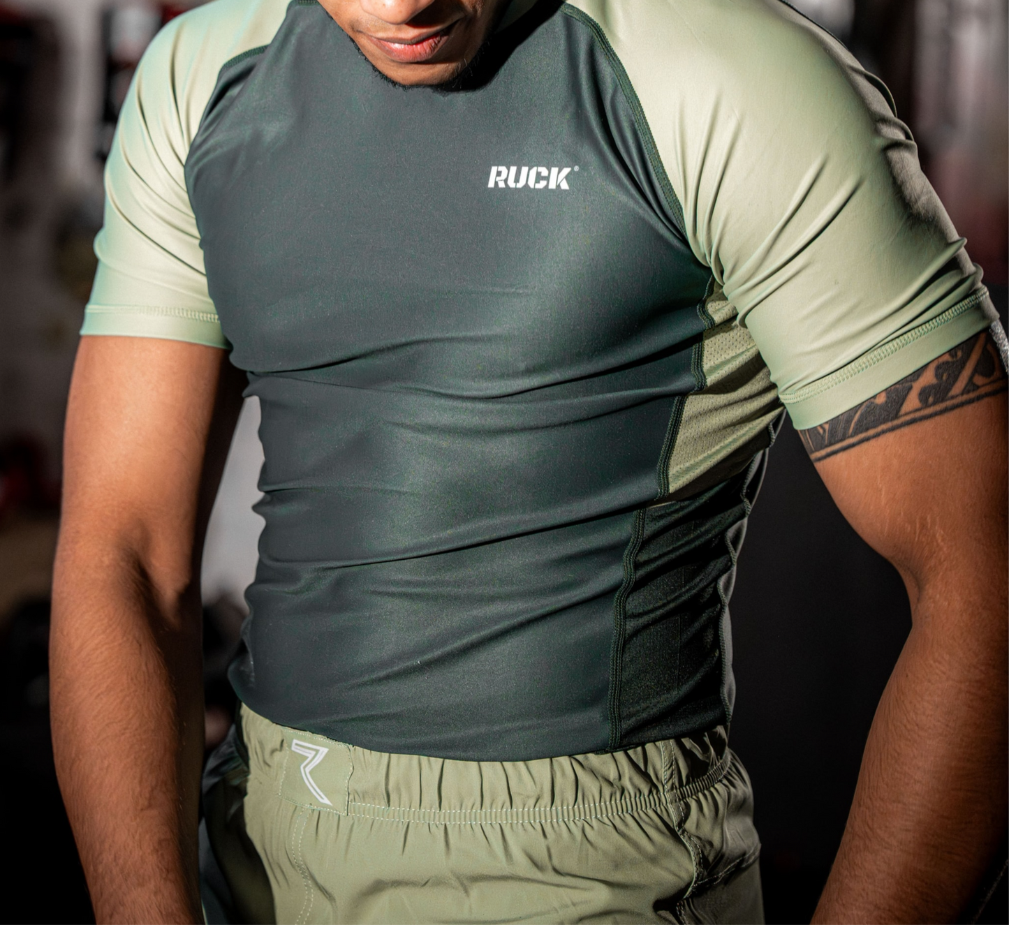 RUCK® Short Sleeve Rash Guard - Sage