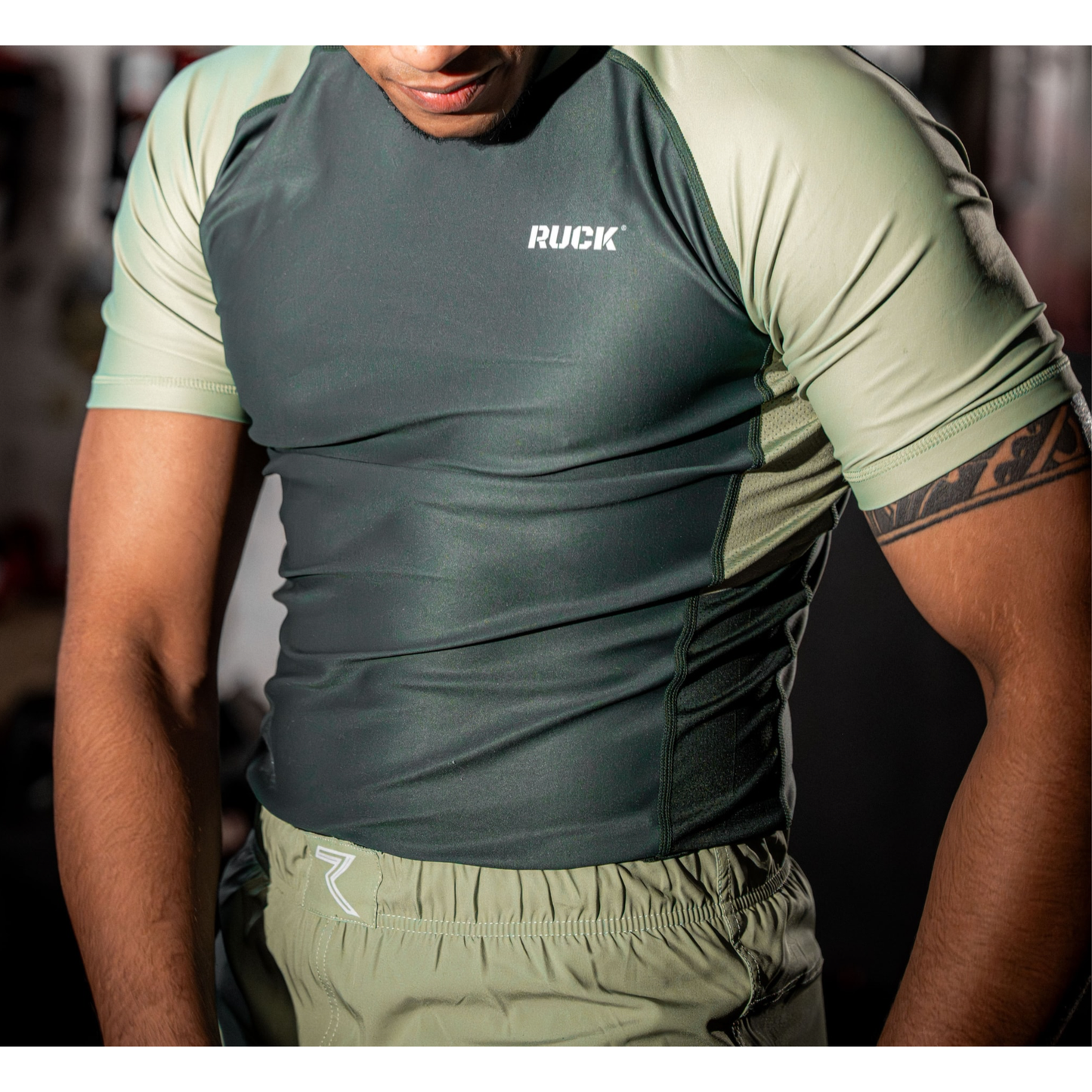 RUCK® Short Sleeve Rash Guard - Sage